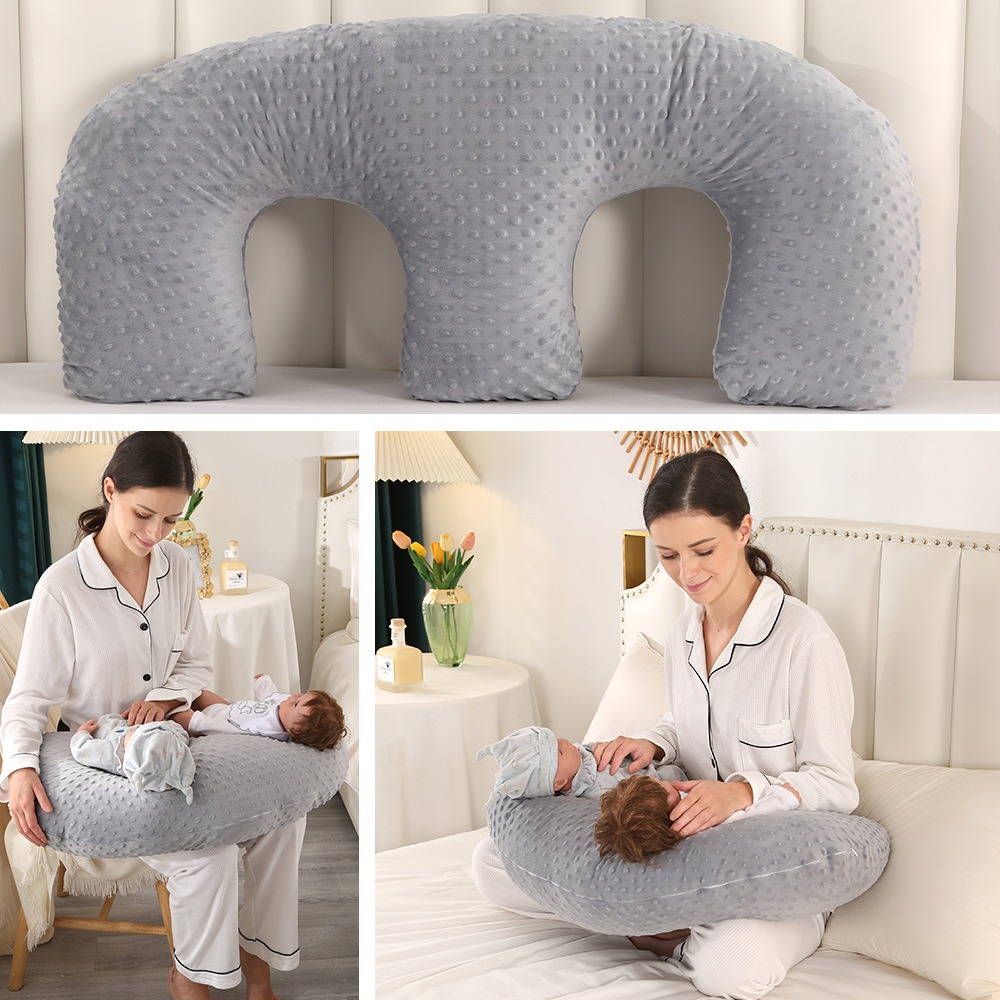 Nursing Pillow Breastfeeding - Coussin d'allaitement multifonctionnel pour nouveau-né, coussin