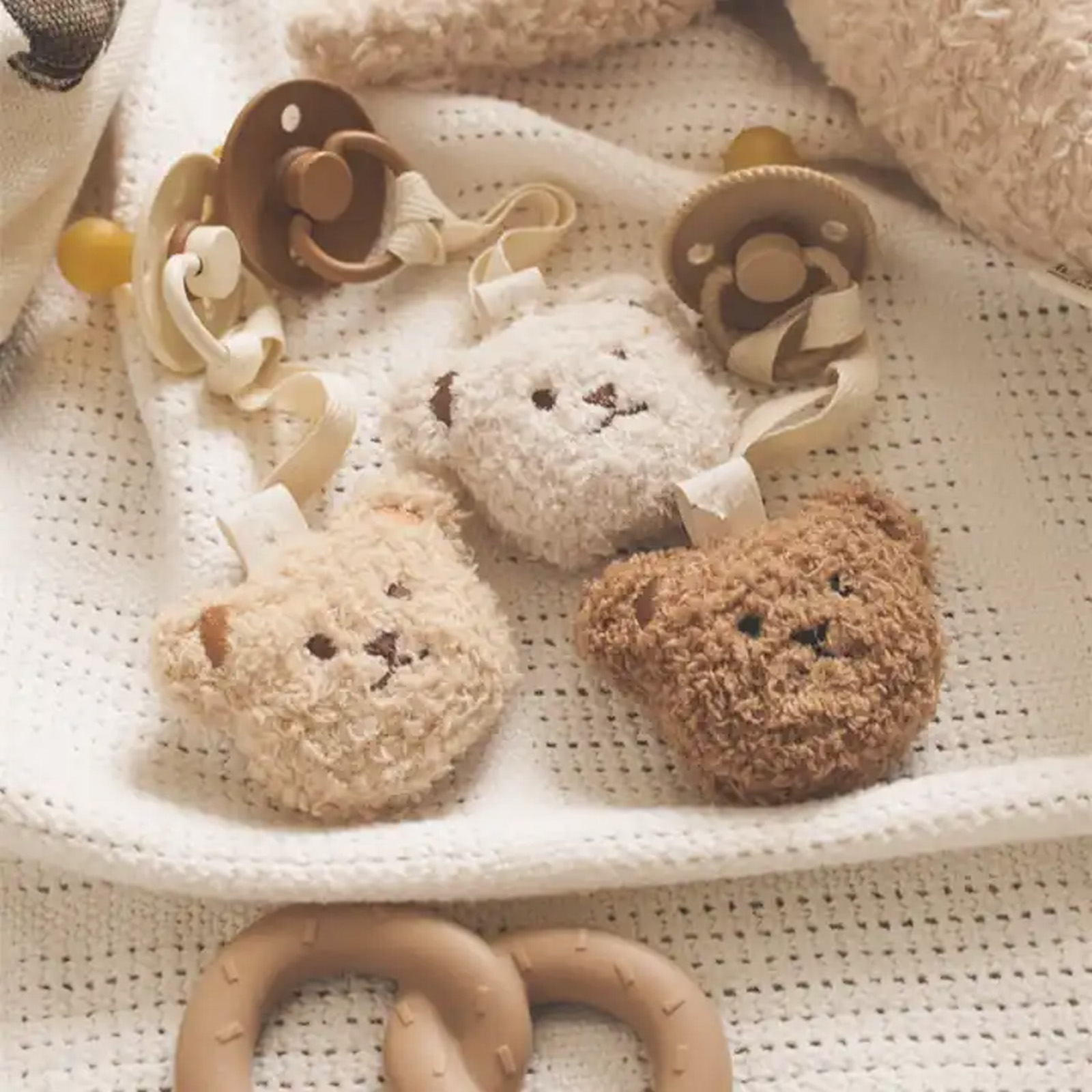 Baby Products Nipples - Porte-sucette en peluche pour bébé, Clip