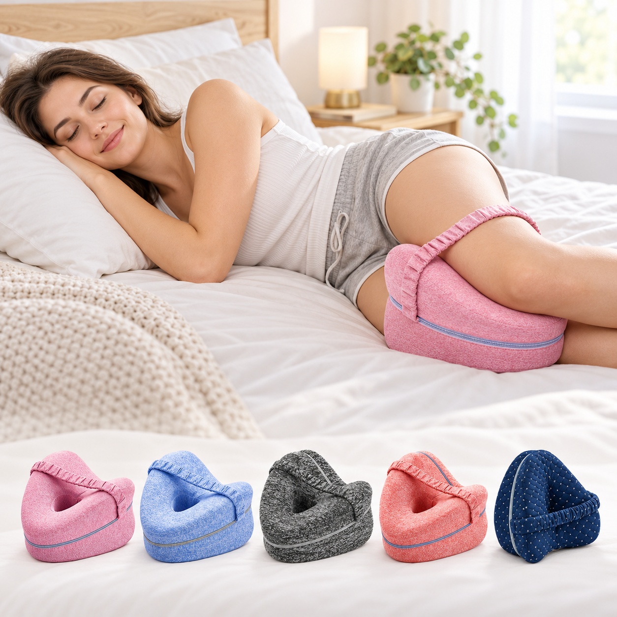 Nursing Pillow Breastfeeding - Coussin orthopédique creux en mousse à