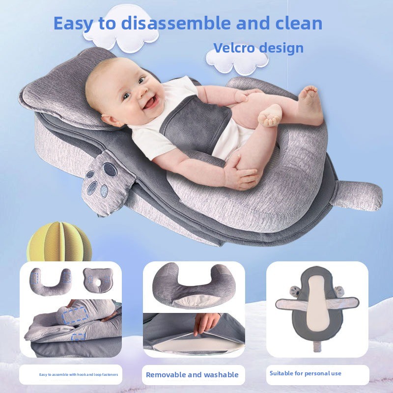 Nursing Pillow Breastfeeding - Coussin anti-reflux pour bébé, coussin d'allaitement