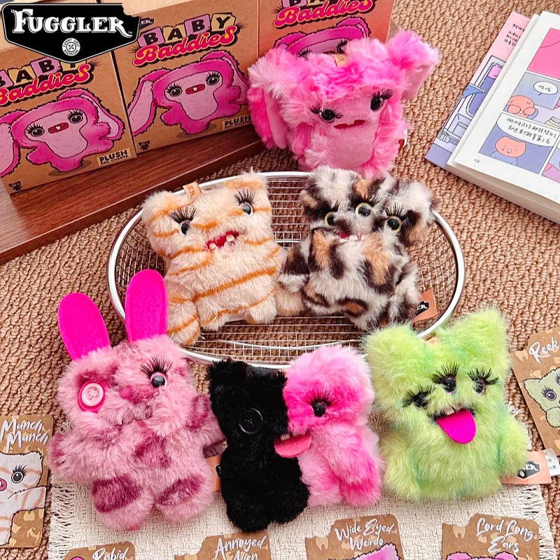 Baby Products Keeping Bag - Porte-clés en peluche Fuggler original, figurine
