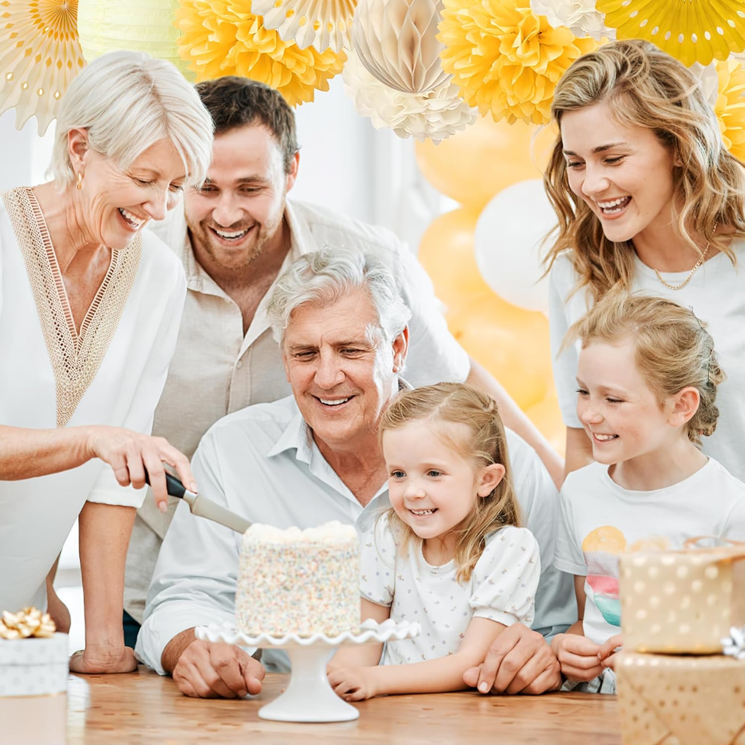 Décorations de fête jaunes, év - Baby Products Moisturizer avis et prix