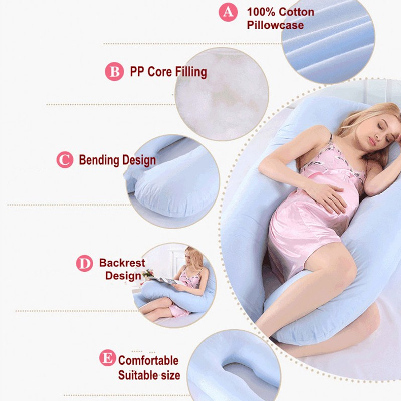 Oreiller de grossesse 130x70cm - Nursing Pillow Breastfeeding avis et prix