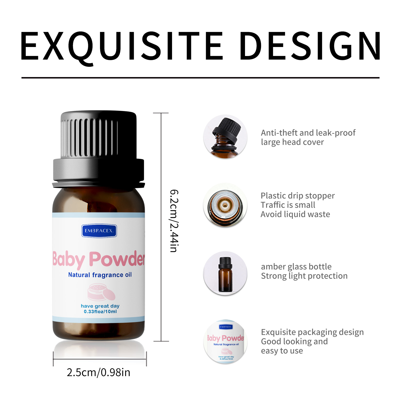 Huiles parfumées pour bébé 10  - Baby Products Soap avis et prix