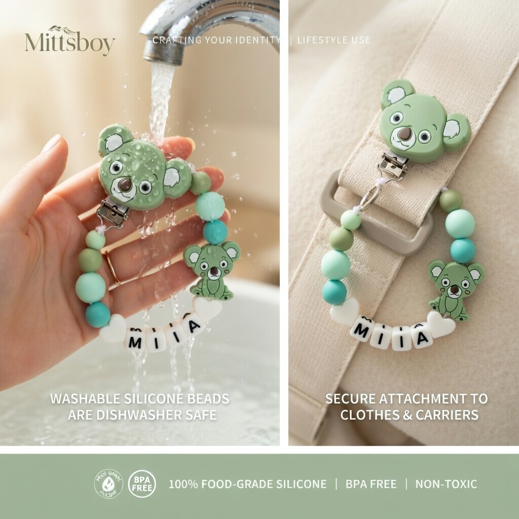 Attache-tétine en silicone pou - Baby Products Nipples avis et prix